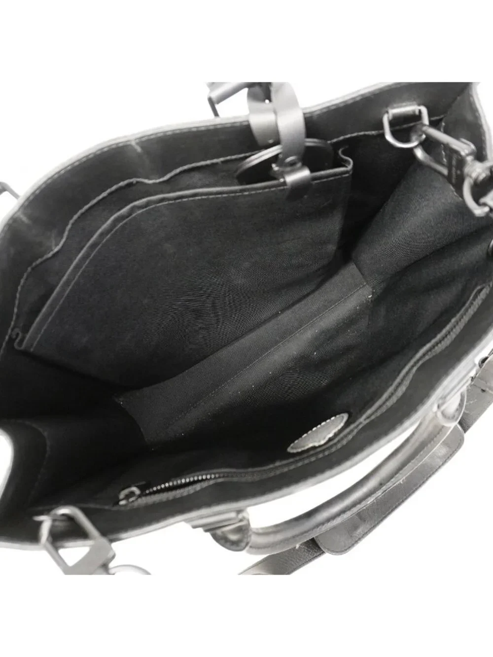 Louis Vuitton Tote Monogram Eclipse Sac Plat Black 2-Way Yayoi Kusama Collaborat